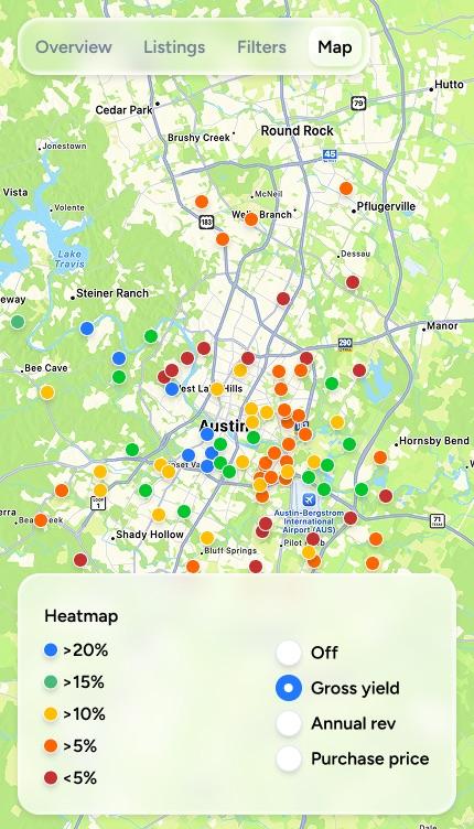 Heatmap preview