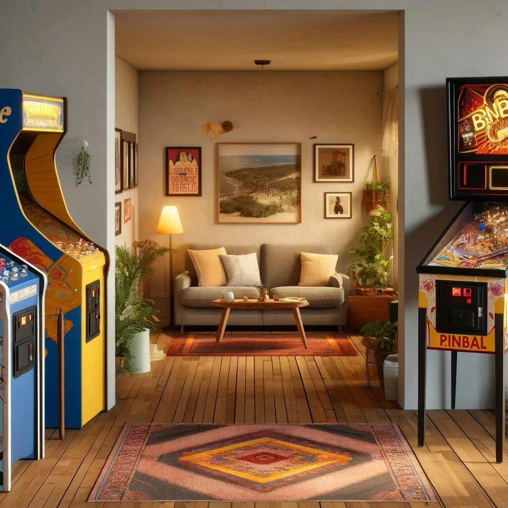 Retro Gaming Nook: Transforming Your Short-Term Rental into a Vintage Arcade Haven