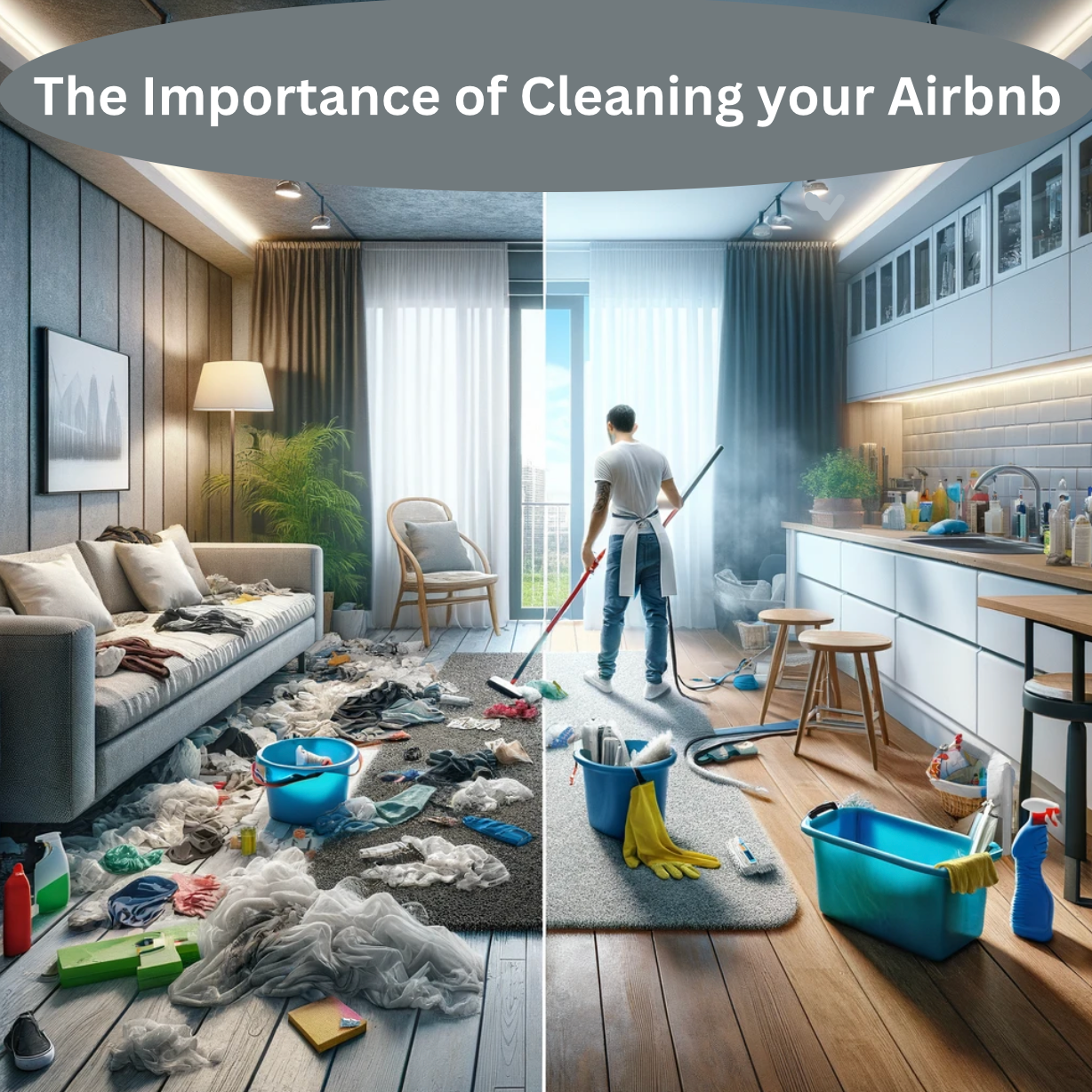 Essential Airbnb Cleaning Guide: DIY Tips and Managing Professionals