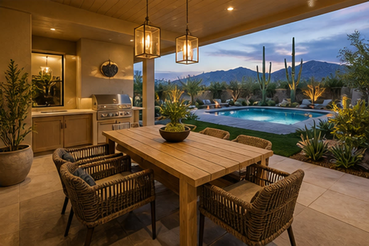 Outdoor dining
