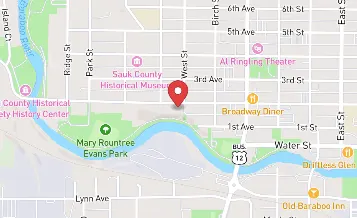 Map of 405 2nd Ave