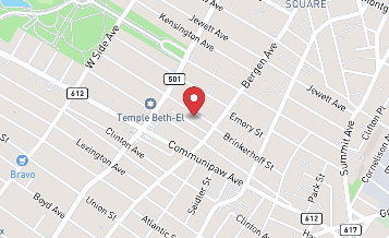 Map of 21 Bentley Ave